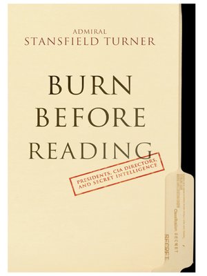 cover image of Burn Before Reading